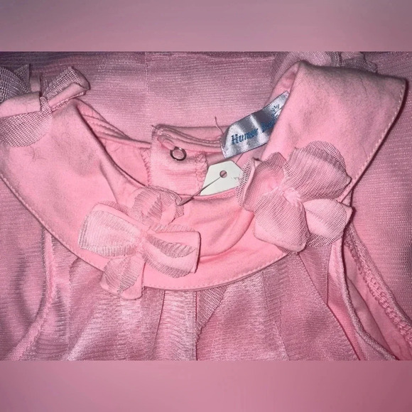 NWT Humor Bear pink dress size 12-18m - Picture 3 of 8